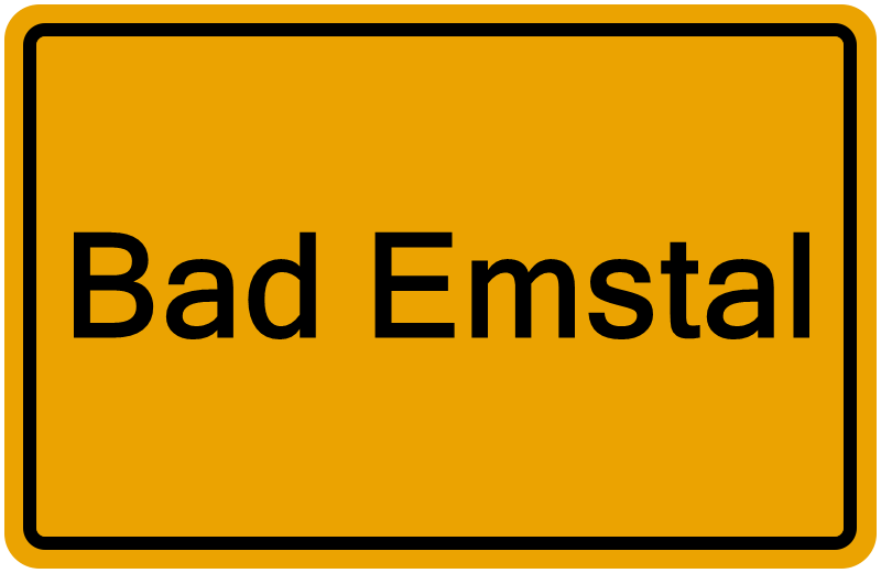 Handelsregisterauszug Bad Emstal
